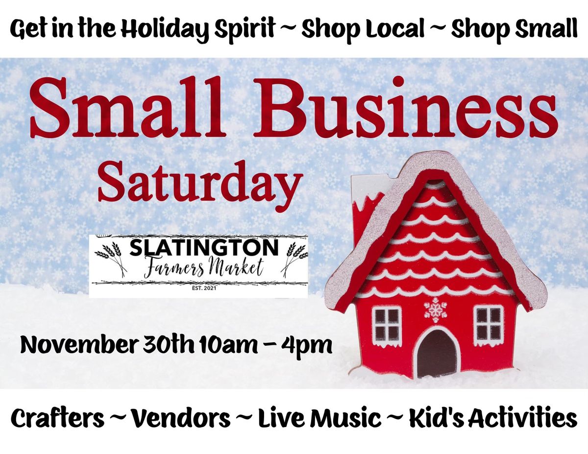 SMALL BUSINESS SATURDAY \u2728