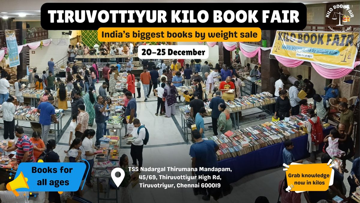 India's Biggest books by weight sale | Tiruvottiyur, Chennai