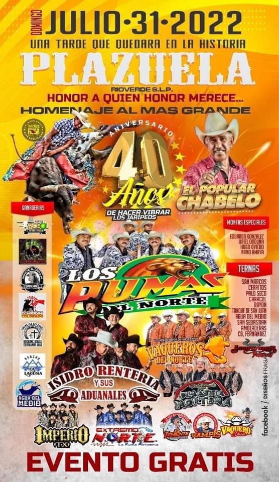 Jaripeo Baile \u201cPlazuela\u201d