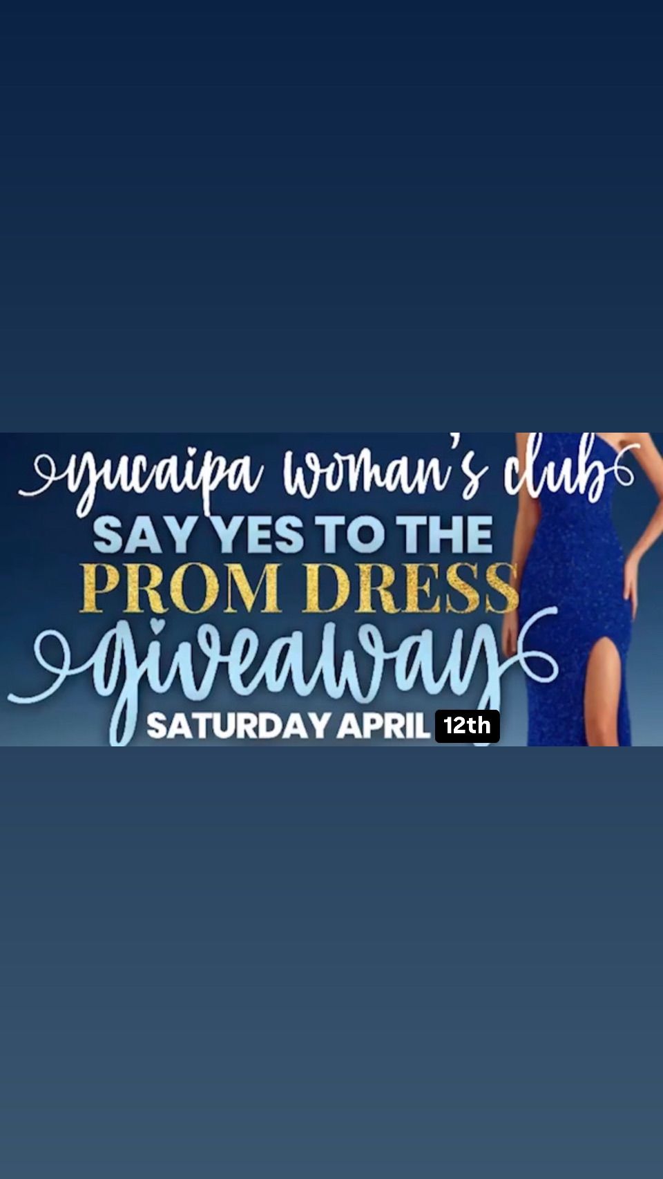 YWC Prom Dress Giveaway 