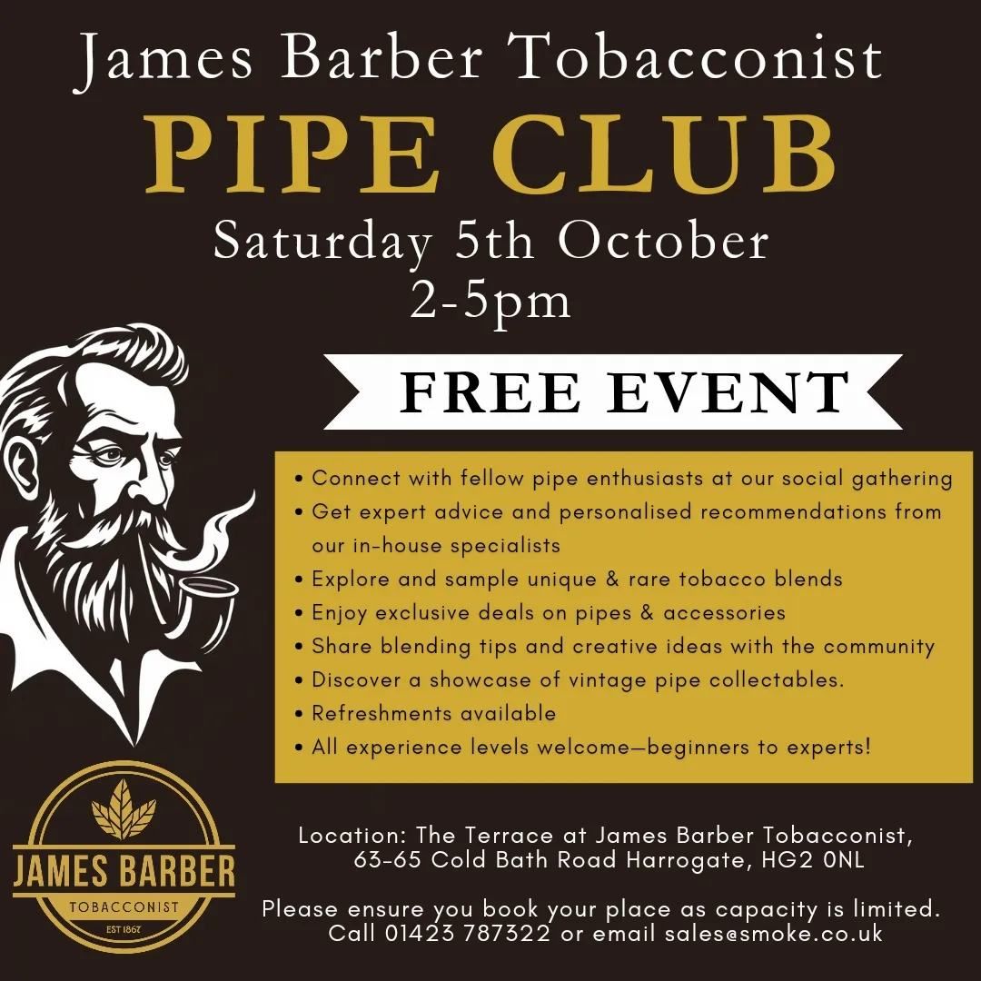 James Barber Pipe Social Club Event