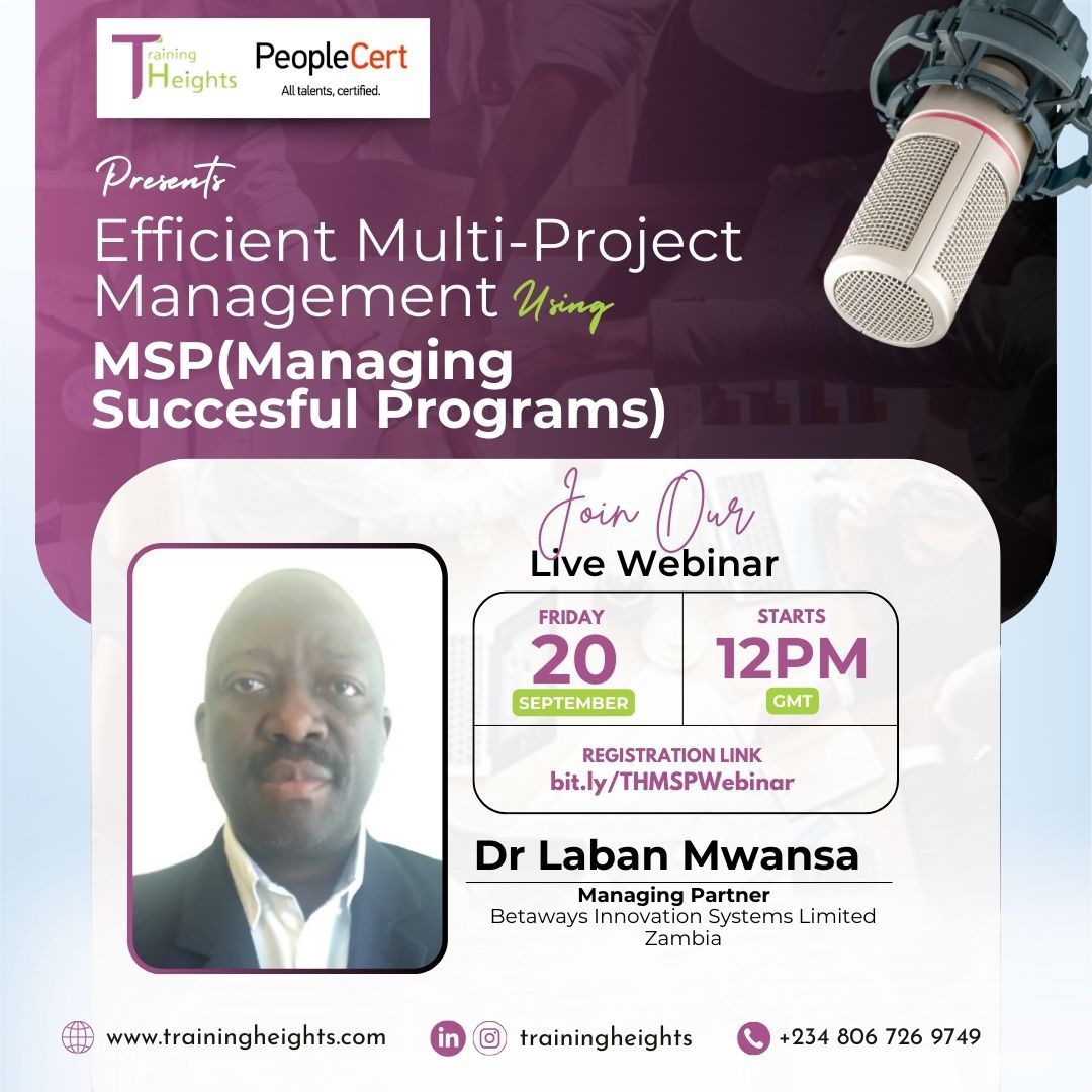 MSP Webinar: Managing Successful Programmes