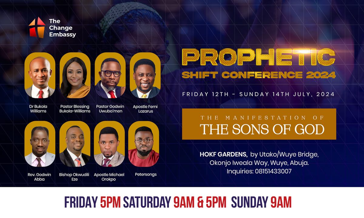 PROPHETIC SHIFT CONFERENCE 2024