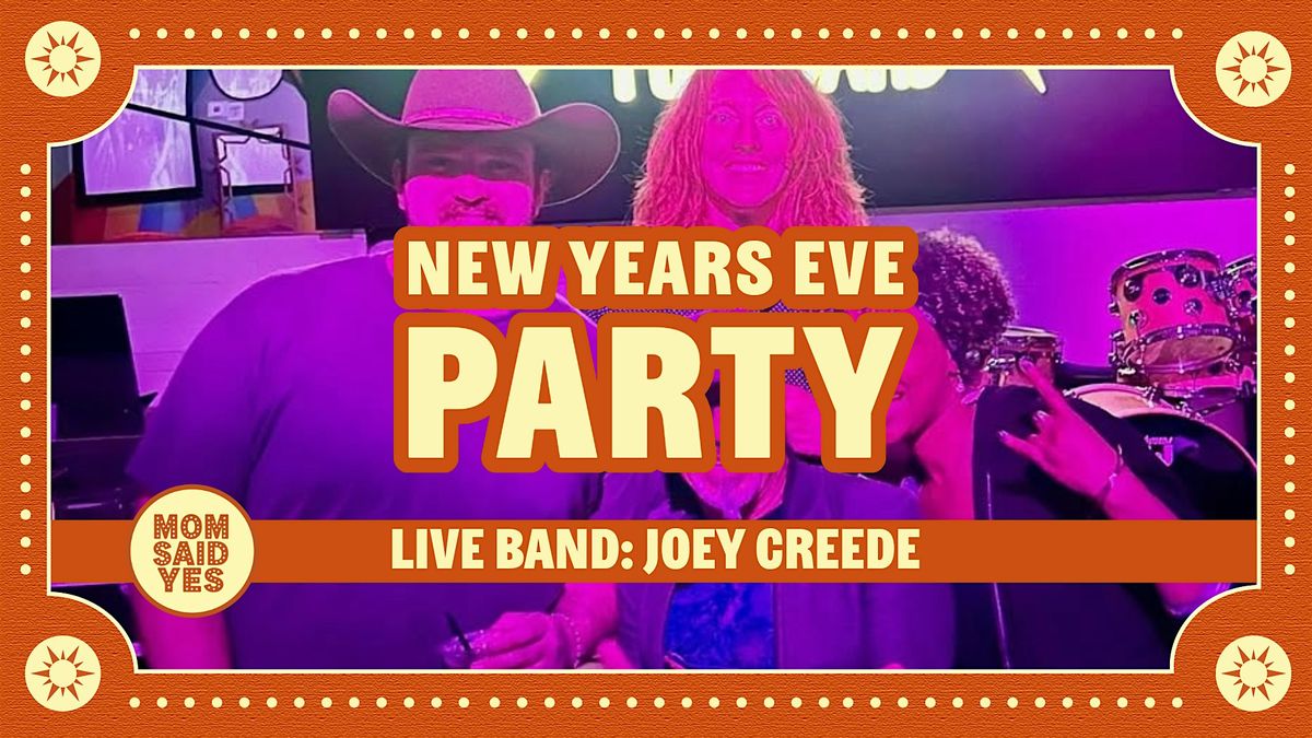 New Year's Eve Party Torrance: Live Band Joey Creede