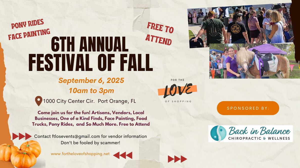 6th Annual Festival of Fall