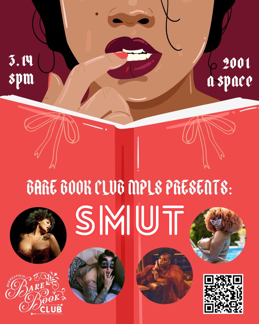 Bare Book Club Mpls presents Smut \ud83d\udc45 