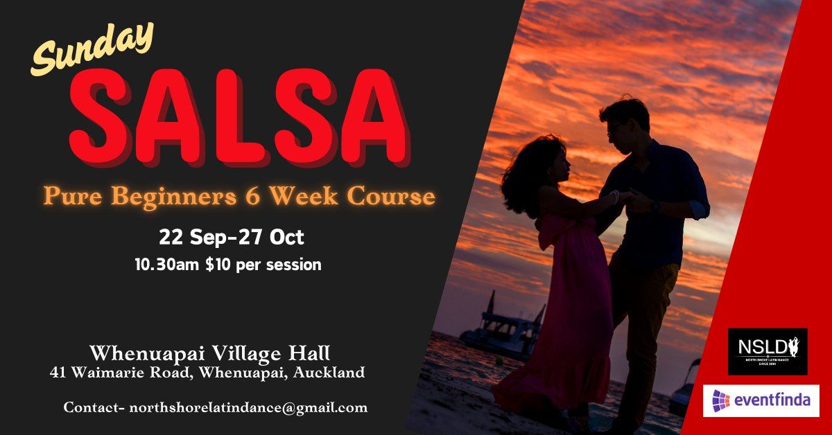 Sunday Salsa Pure Beginners 6 Week Course