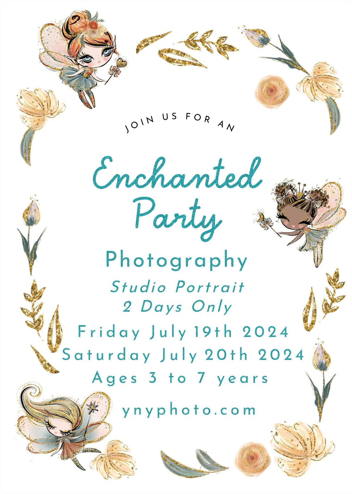 Enchanted Party - 2 Day Faerie-theme Studio Portrait Event with Y&Y Photography Studios