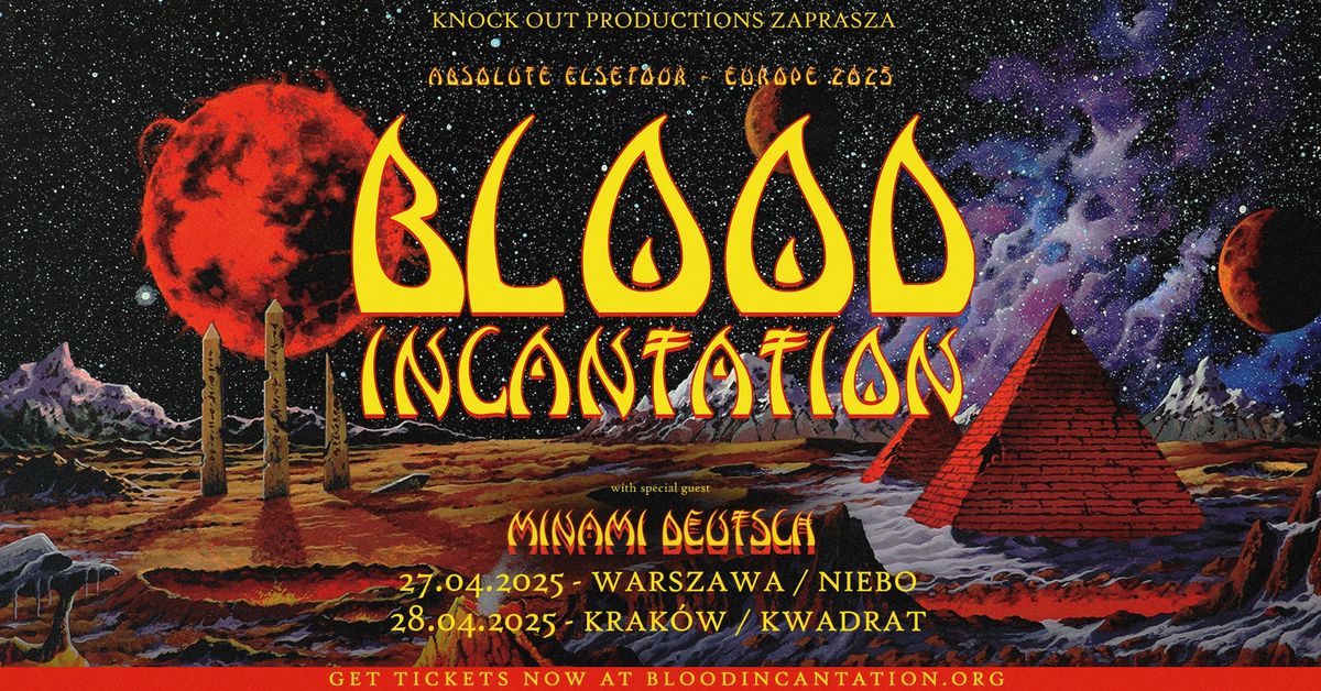 Blood Incantation + Minami Deutsch \/ 28 IV 2025 \/ Krak\u00f3w