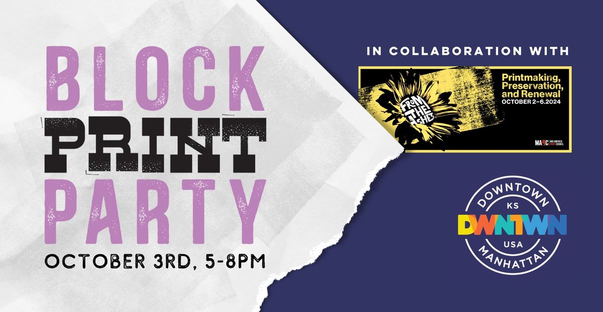 Block Print Party