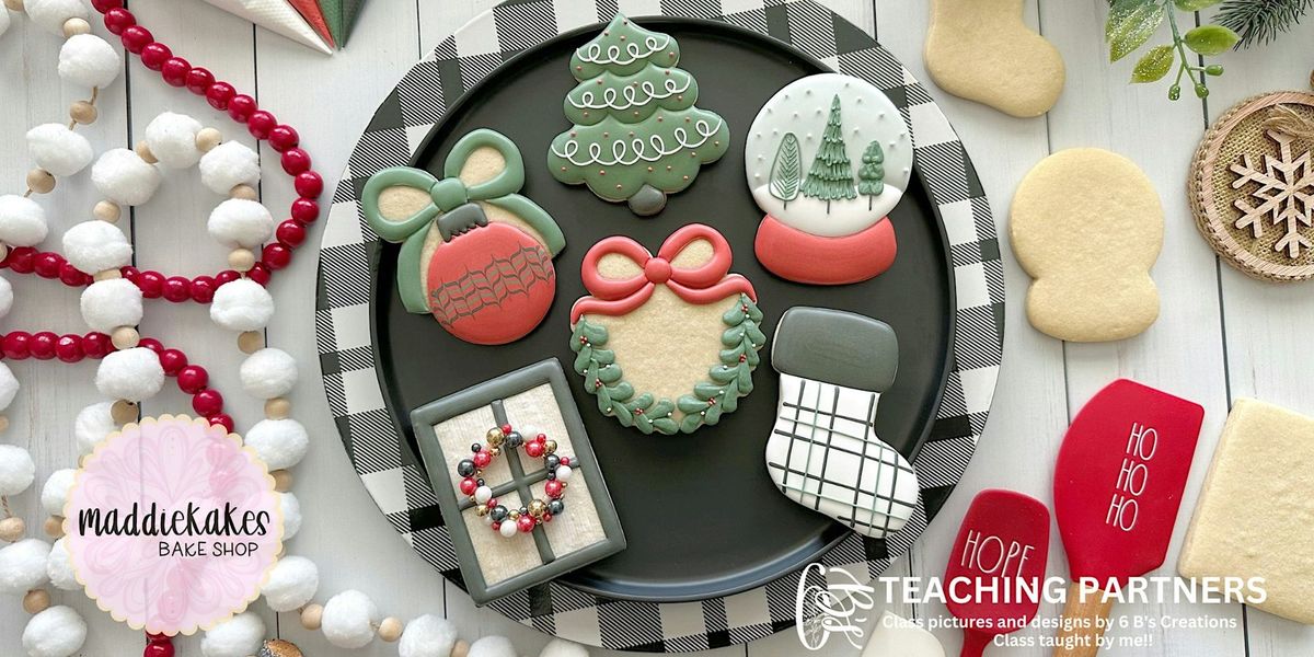 Farmhouse Christmas Cookie Class (Kalamazoo) with MaddieKakes Bake Shop