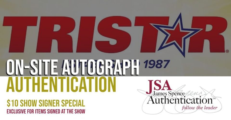 JSA at the Tristar Houston Collectors Show, NRG Arena, Houston, 3