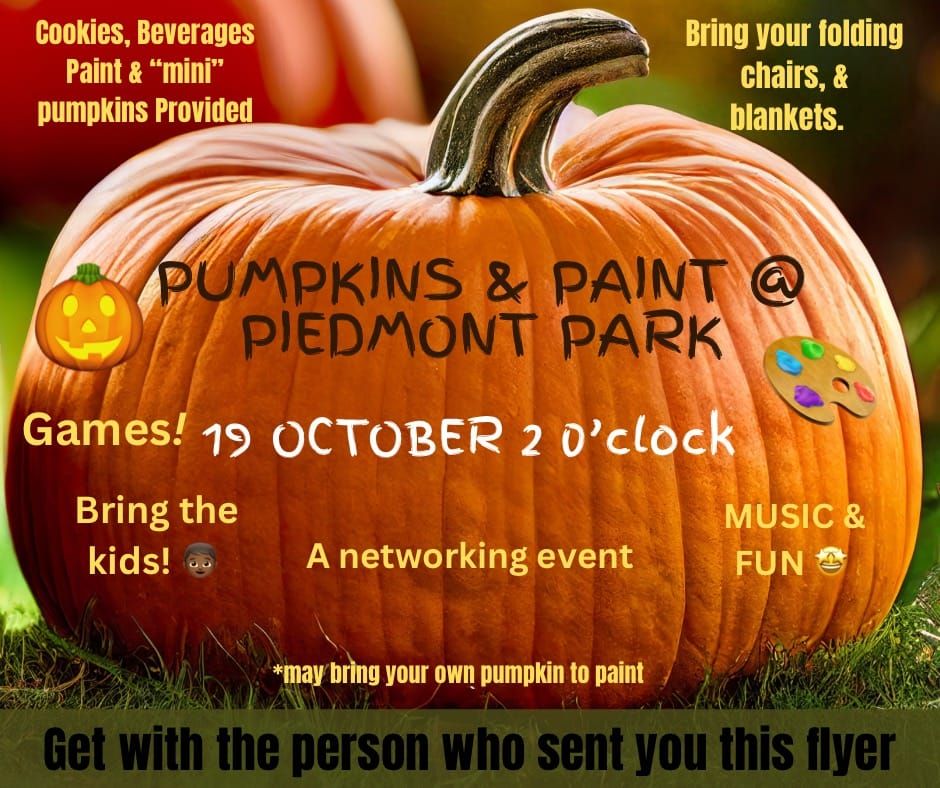 Pumpkins & Paint 