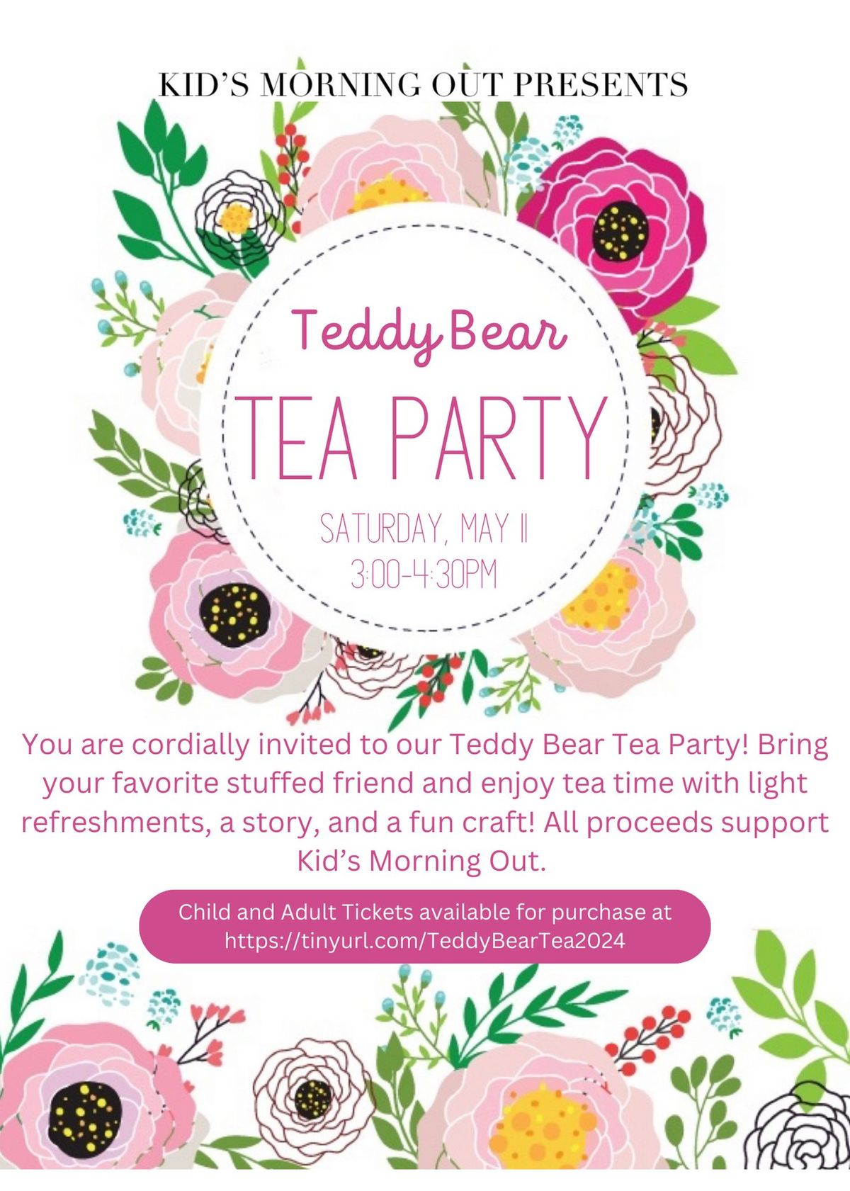 KMO's Teddy Bear Tea Party