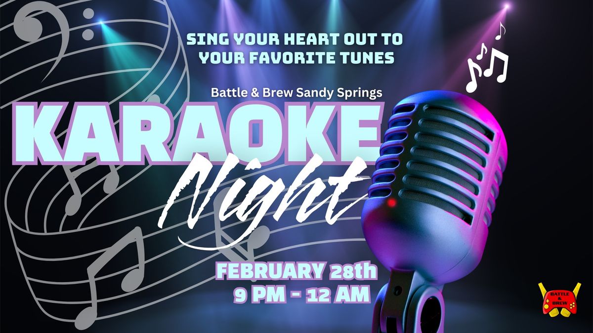 Karaoke Night Hosted By DJ Buzz City