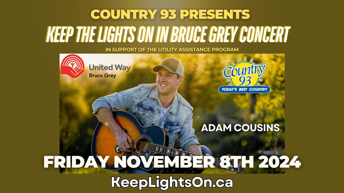 Keep The Lights On: Adam Cousins Concert