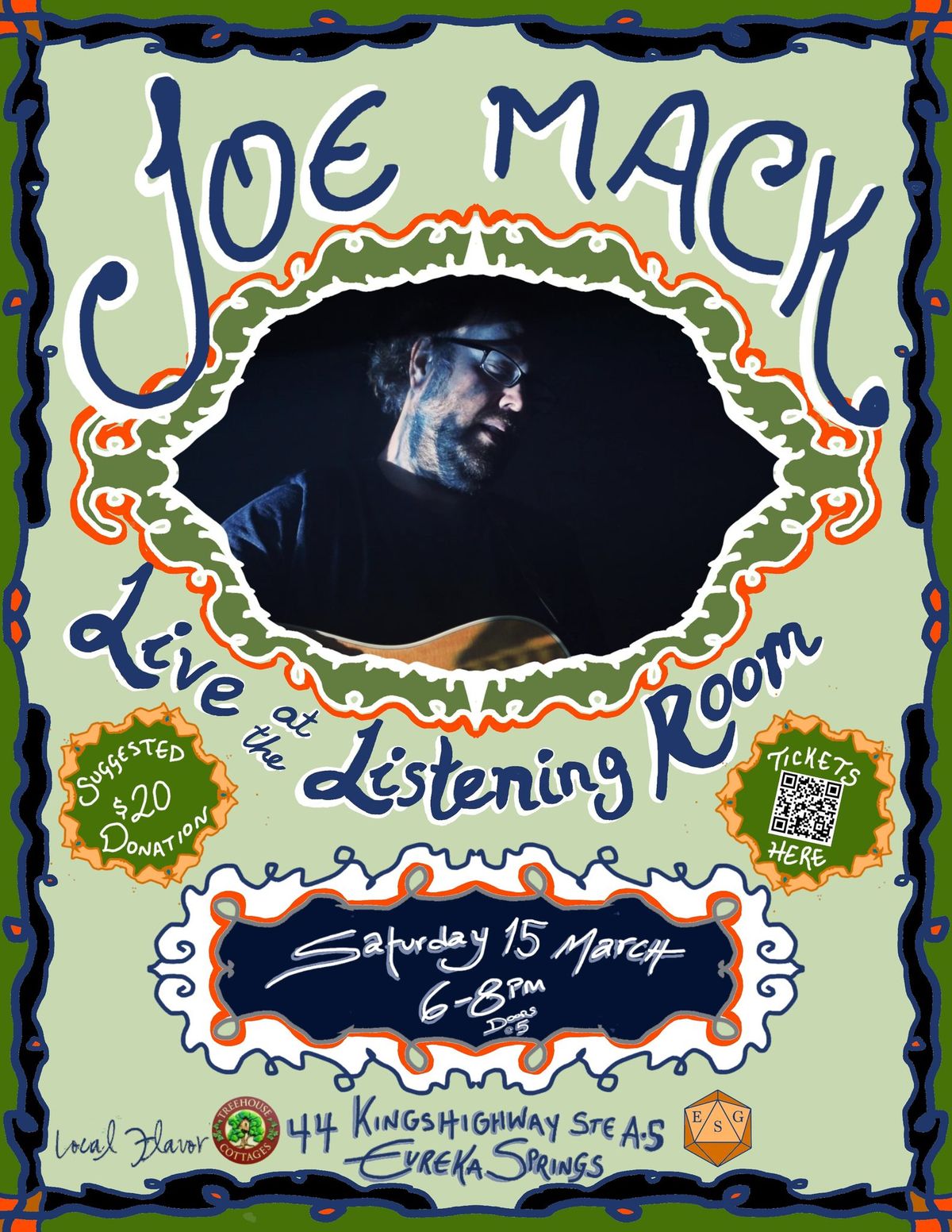 Joe Mack LIVE at the Listening Room