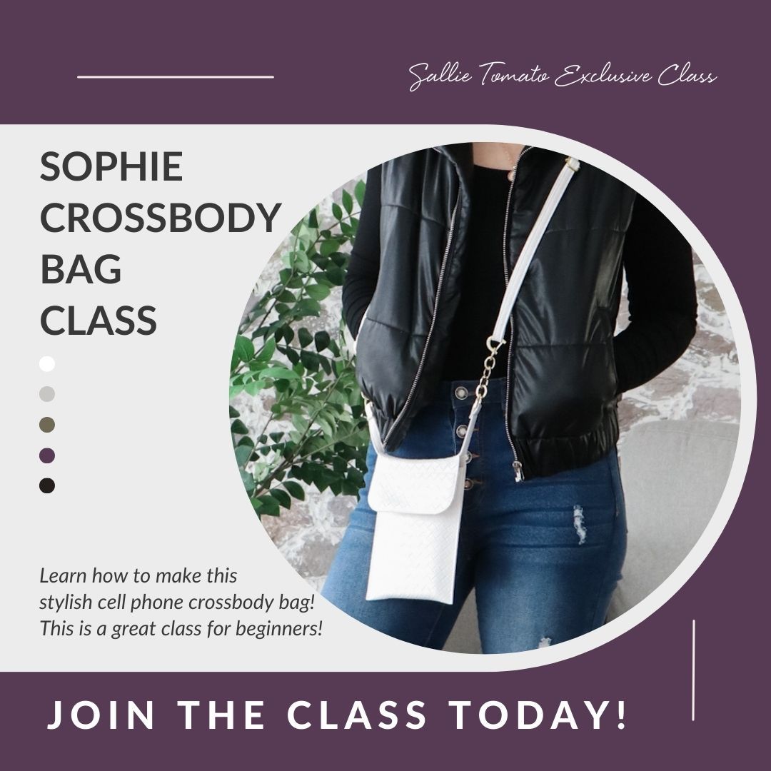 Sophie Crossbody Bag  by Sallie Tomato Patterns & Supplies