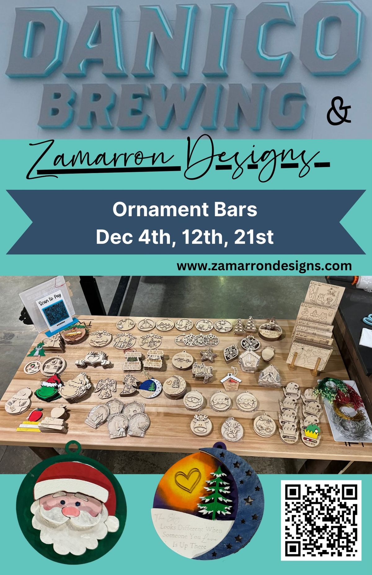 Danico - December 4th Ornament Make-N-Take