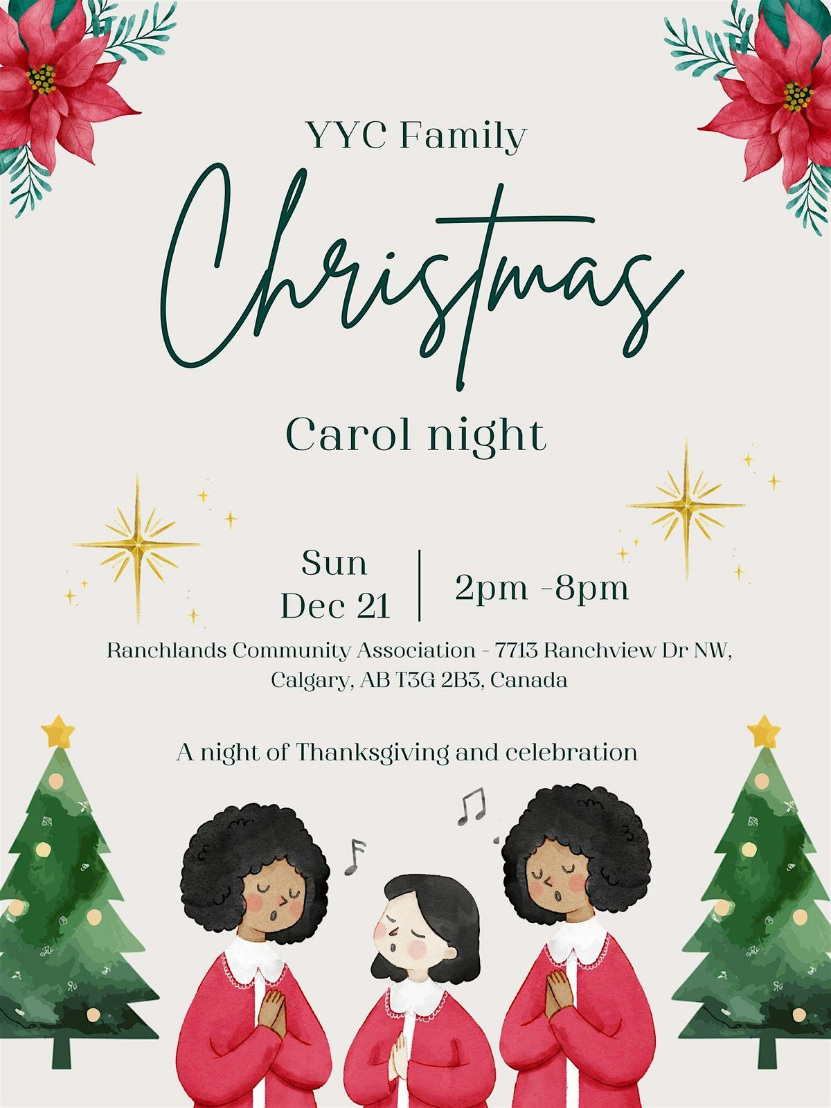 YYC Family Christmas Carol Night