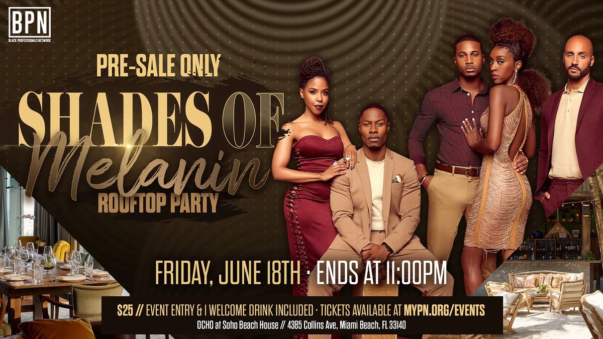 5th Annual Shades of Melanin Rooftop Party