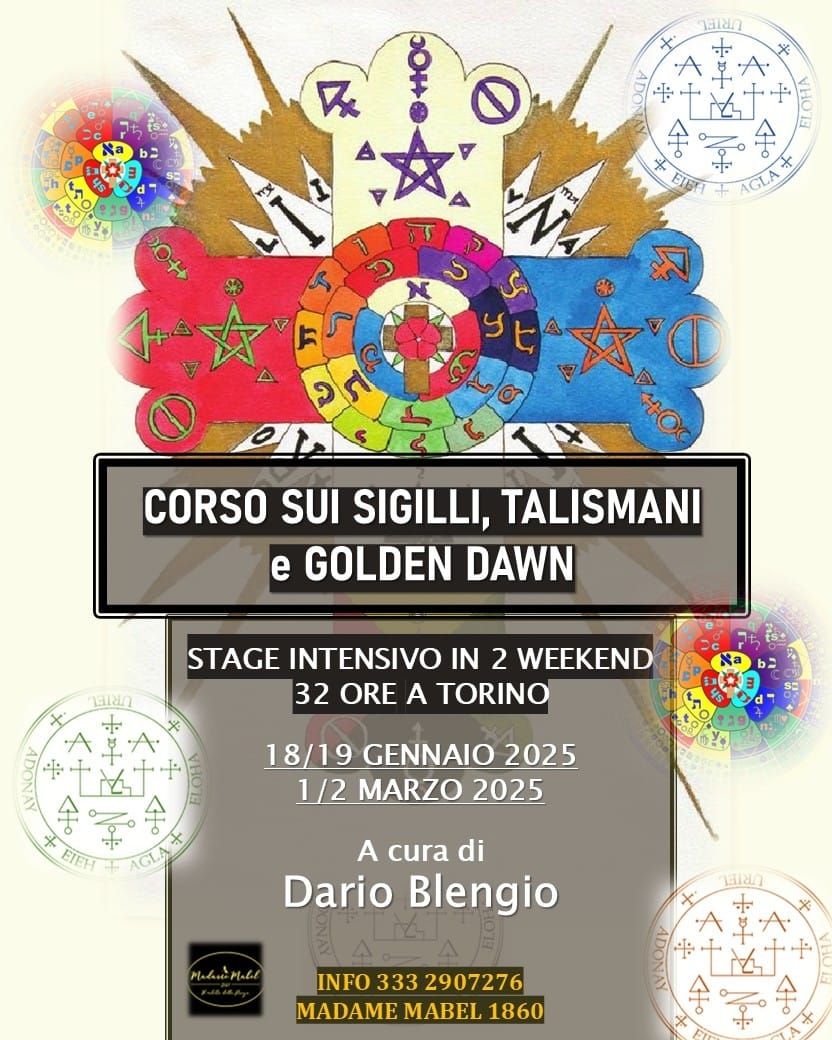 Sigilli, Talismani e Golden Dawn