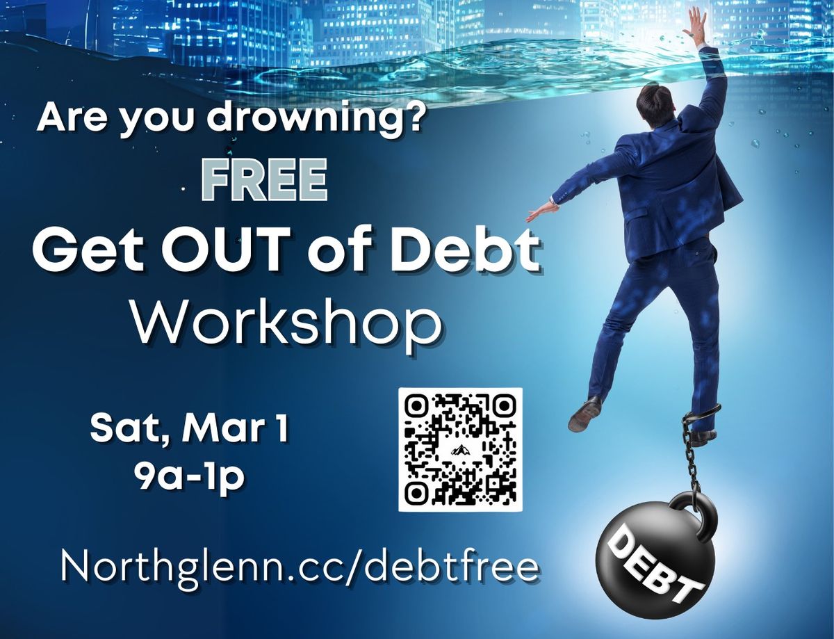 Get OUT of debt Workshop (free)