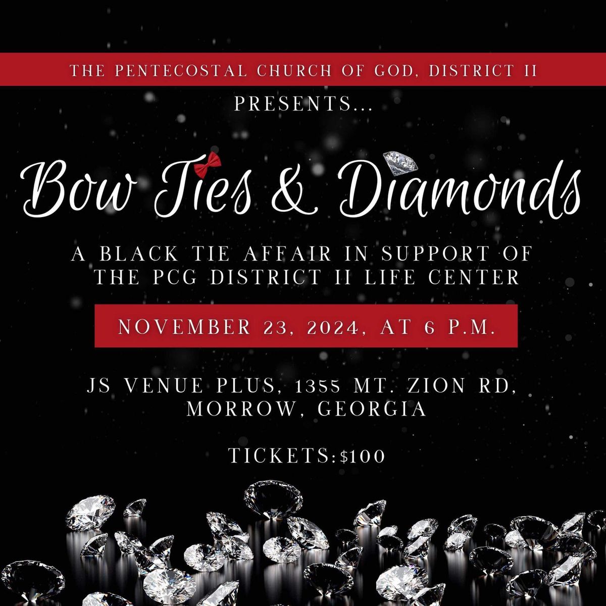 The PCG Black Tie Affair \u201cBow Ties & Diamonds\u201d