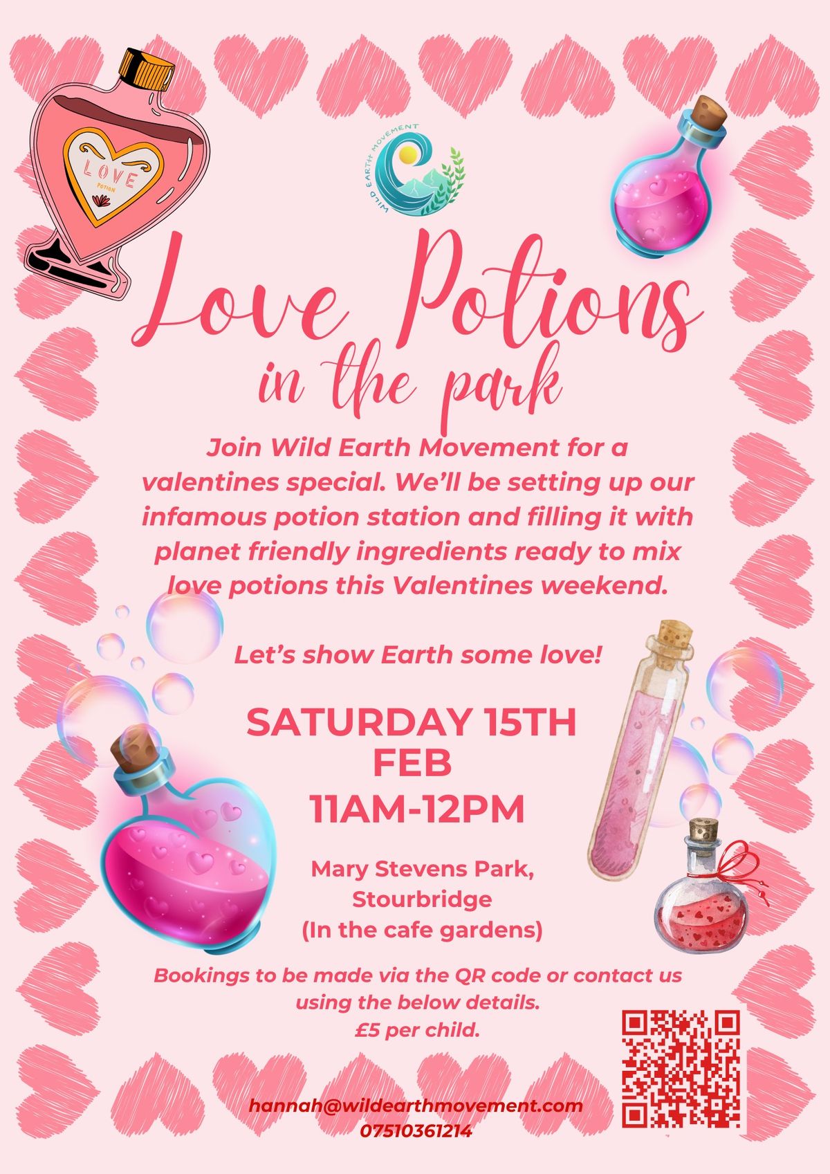 February Half Term: Love Potions- in the park