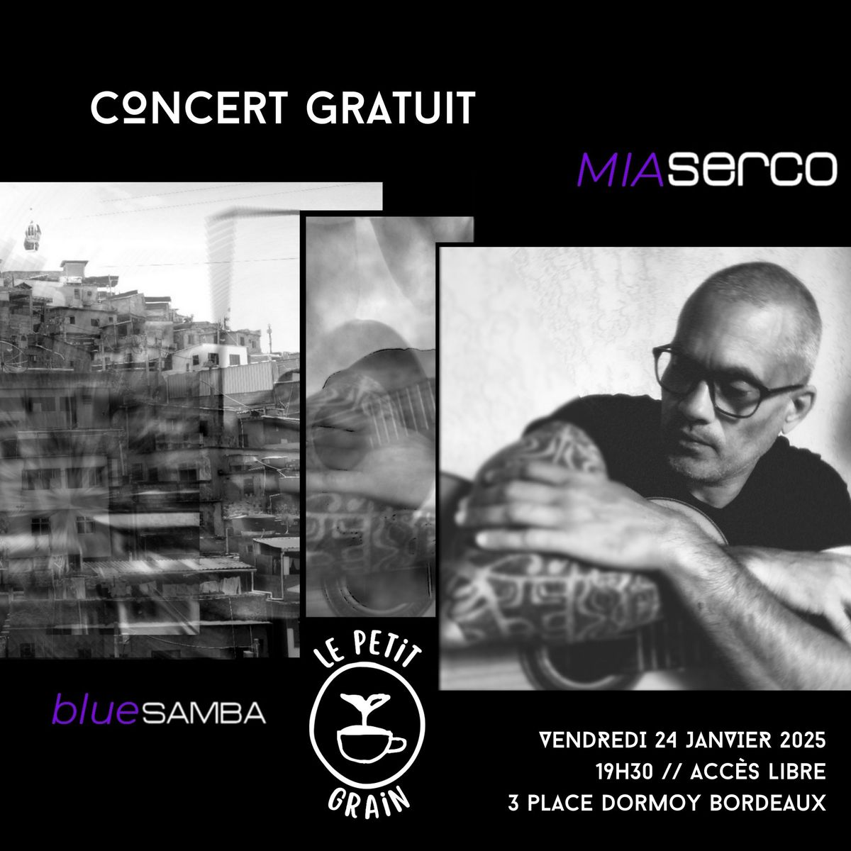 \ud83c\udfb5 BLUE SAMBA \/\/ Concert gratuit