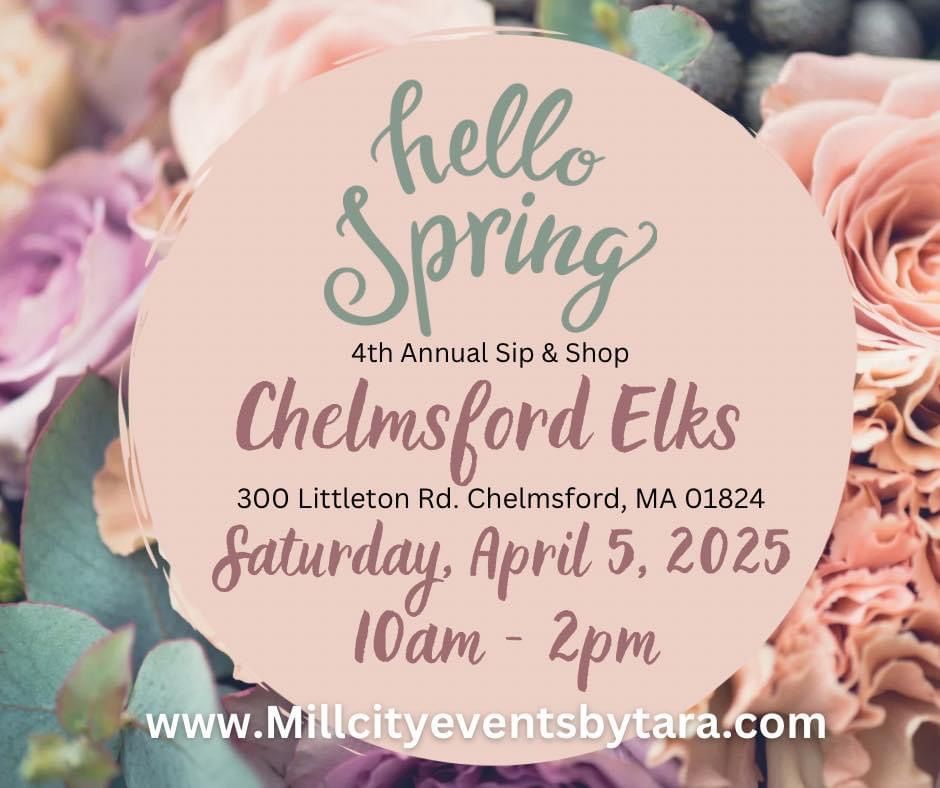 Hello Spring 4th Annual Sip & Shop