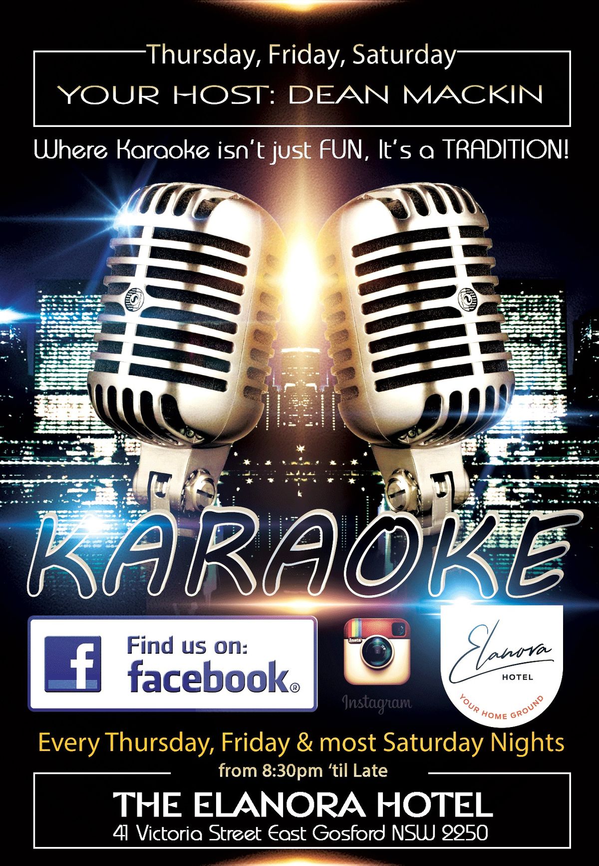 Thursday Karaoke at the Elanora Hotel East Gosford Central Coast