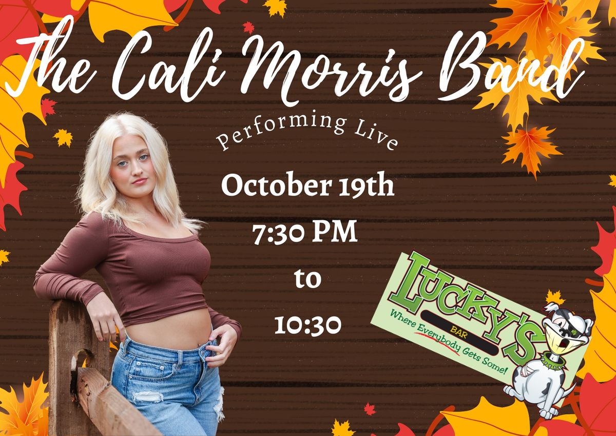 Cali Morris Band @Lucky's Bar- Zanesville