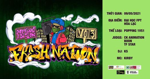 Fresh Nation Vol.3 - Popping Edition