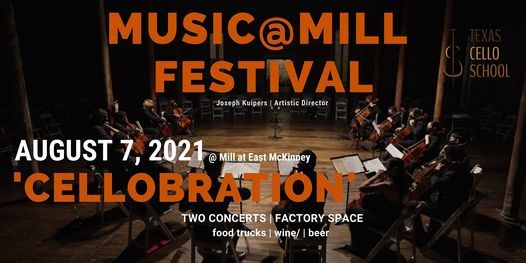 Music@Mill Festival:  SIX VOICES | the SIX SUITES of JS BACH for CELLO SOLO