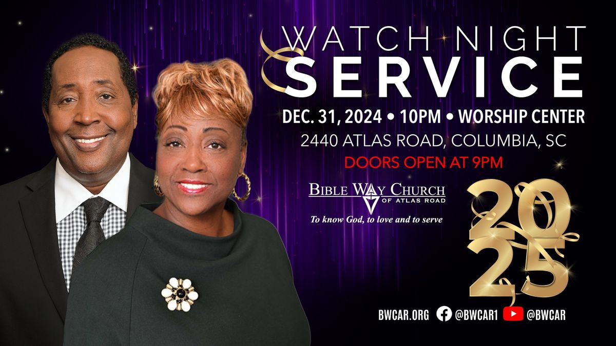 Watch Night Service at Bible Way