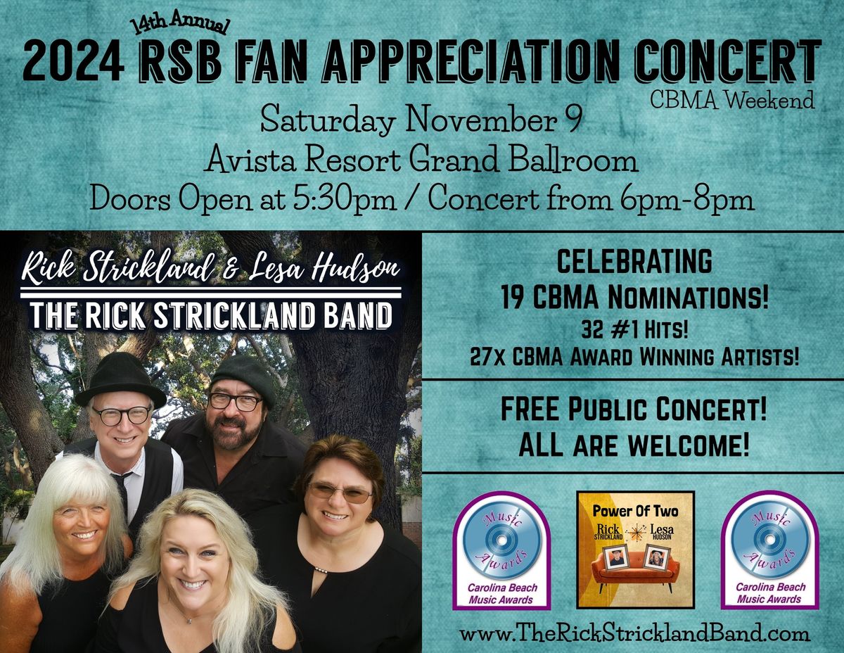 14th Annual RSB Fan Appreciation Concert