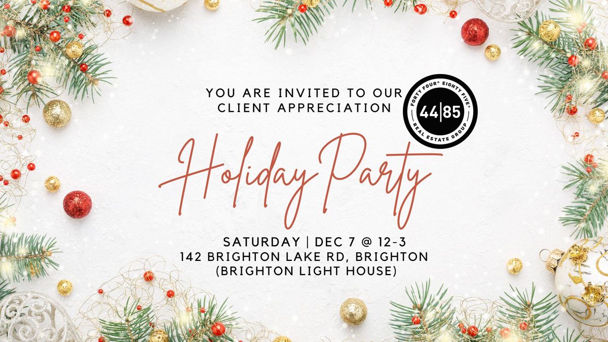 3rd Annual Holiday Party