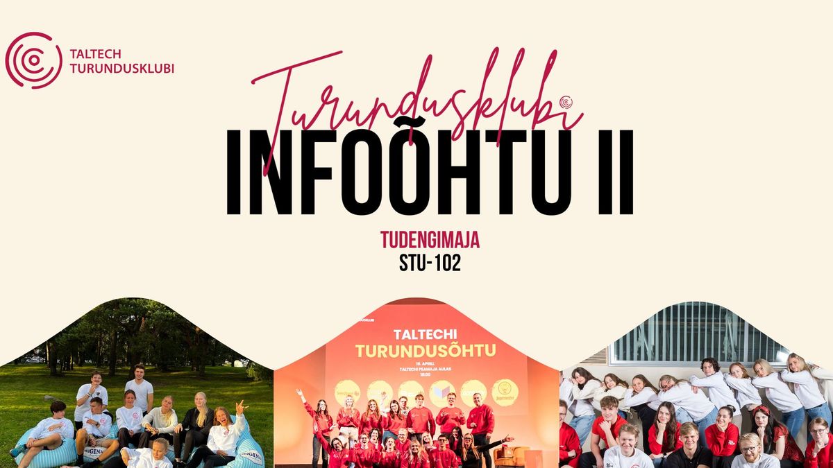 TalTech Turundusklubi info\u00f5htu II