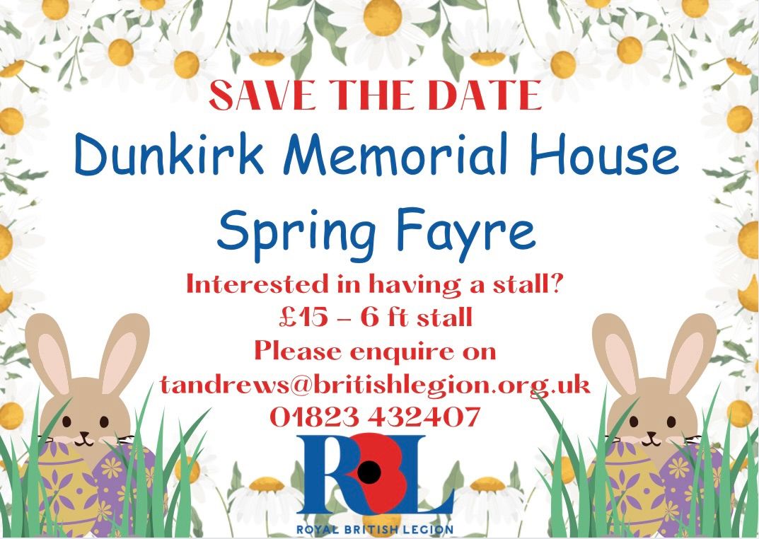 Dunkirk Memorial House Spring Fayre