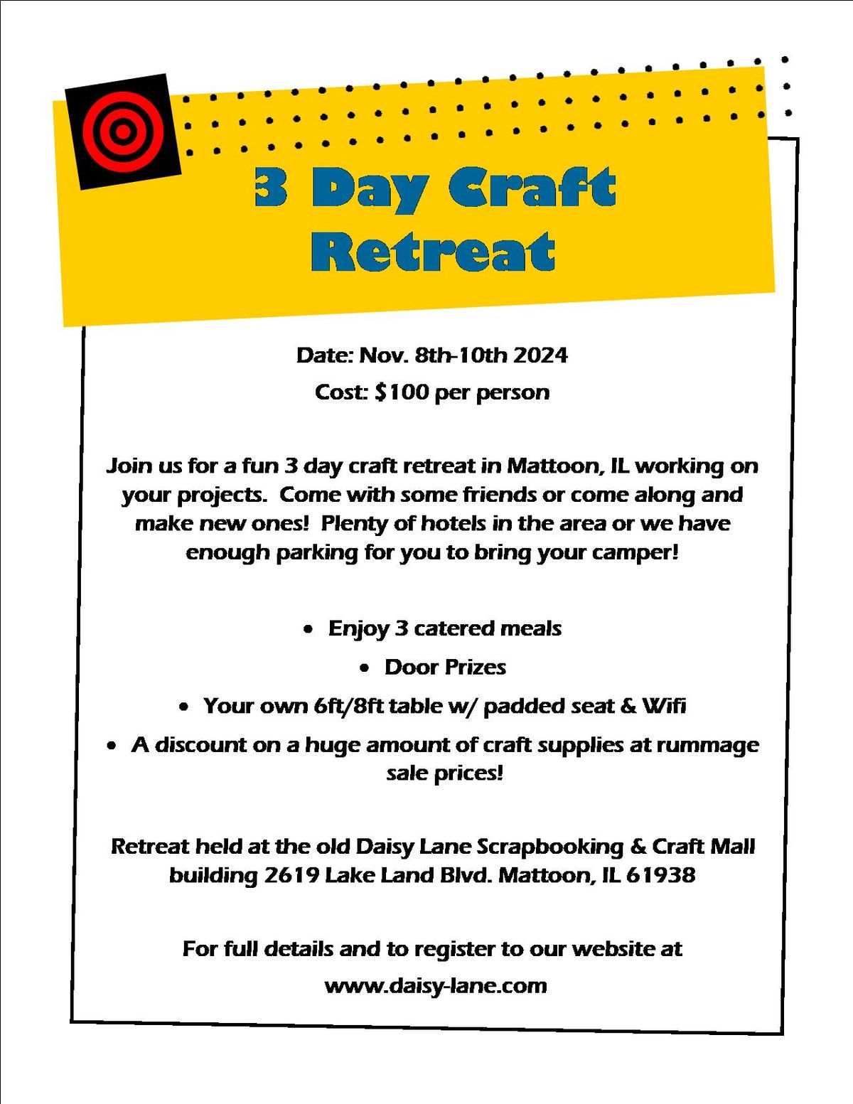 November Retreat