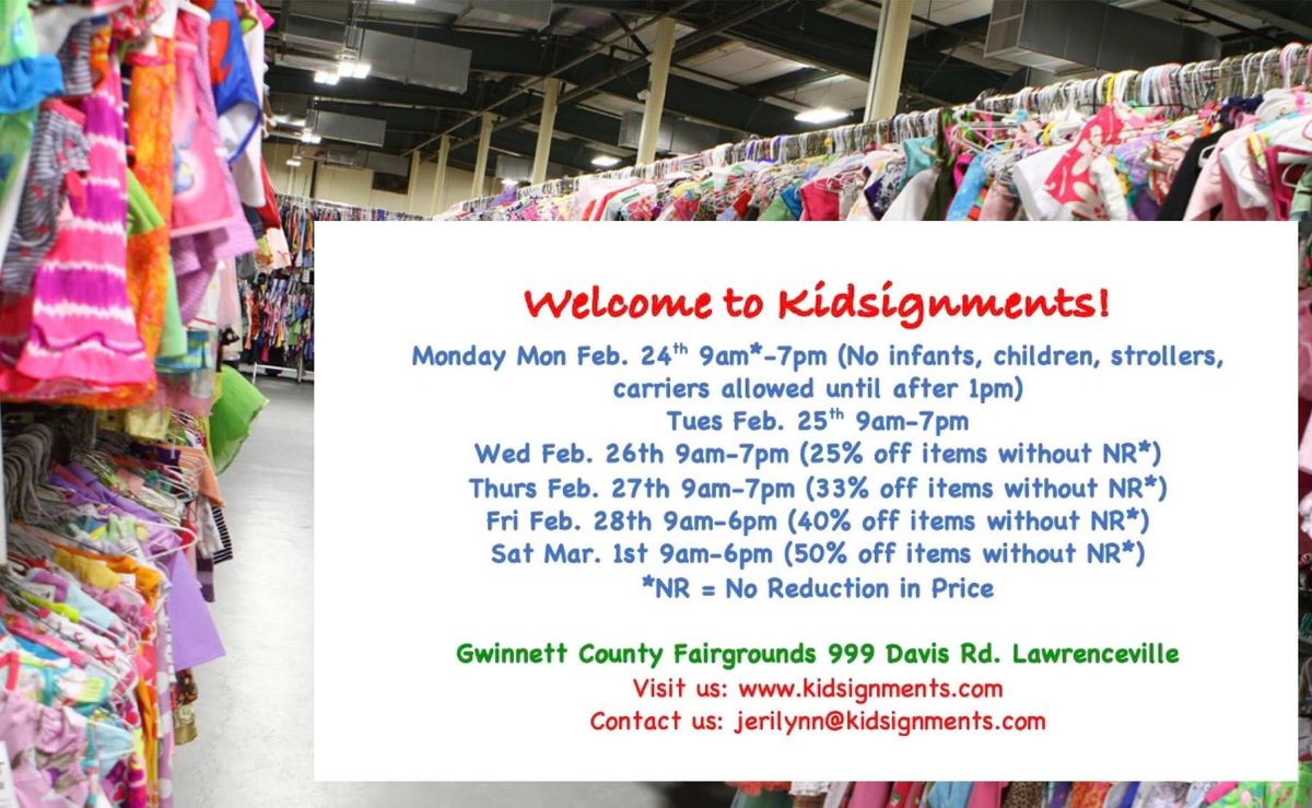 Kidsignments Spring\/Summer2025 sale 