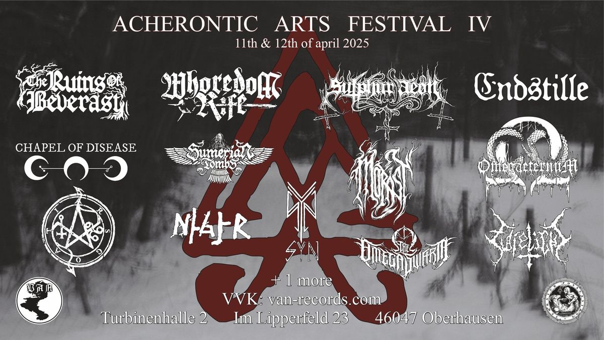 ACHERONTIC ARTS FESTIVAL IV