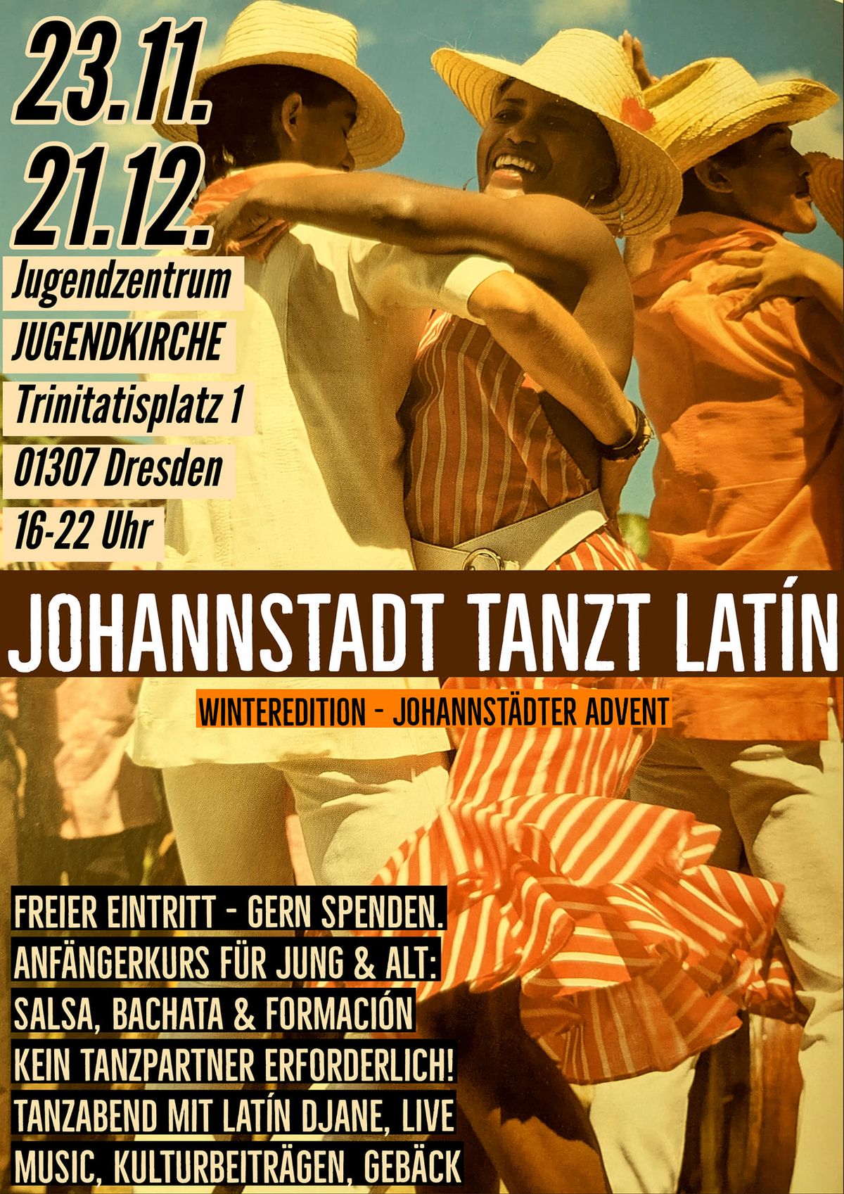 JOHANNSTADT TANZT LAT\u00cdN - WINTERLICHE LIVE MATINE\u00c9 