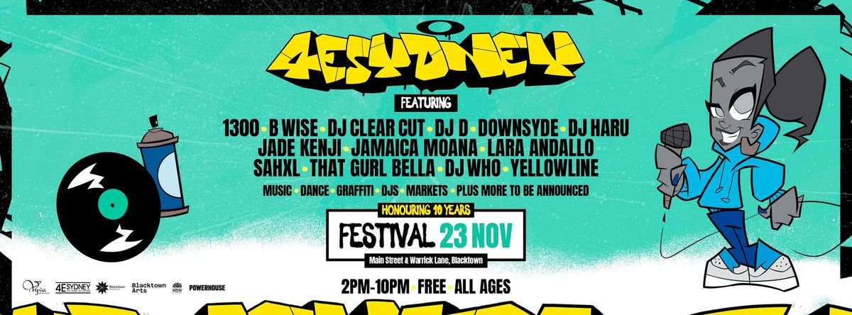 4ESYDNEY HIPHOP FESTIVAL