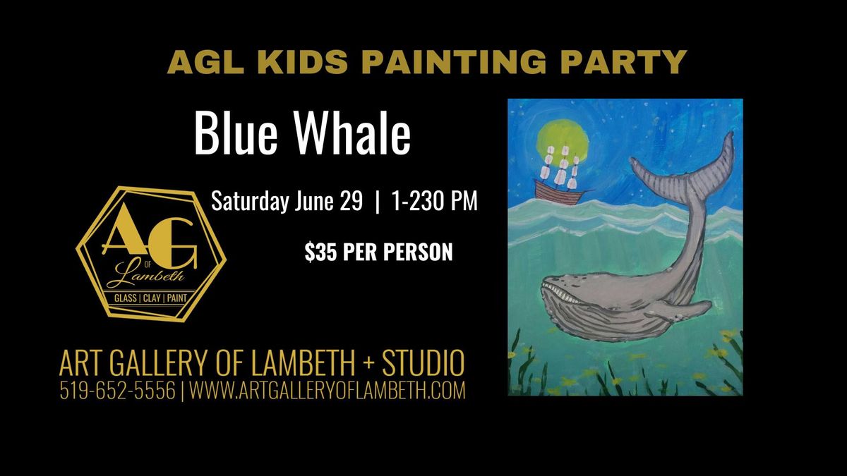 AGL Kids Event - Blue Whale Adventure