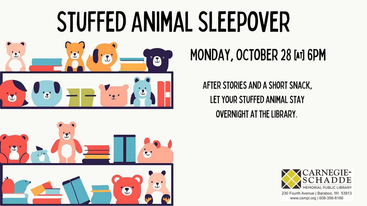 Stuffed Animal Sleepover