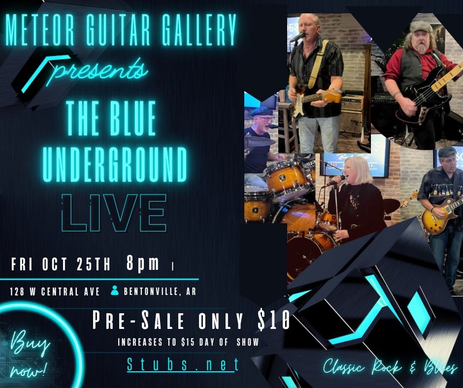 The Blue Underground at Meteor Guitar Gallery