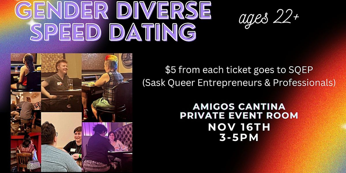 YXE Gender Diverse Speed Dating