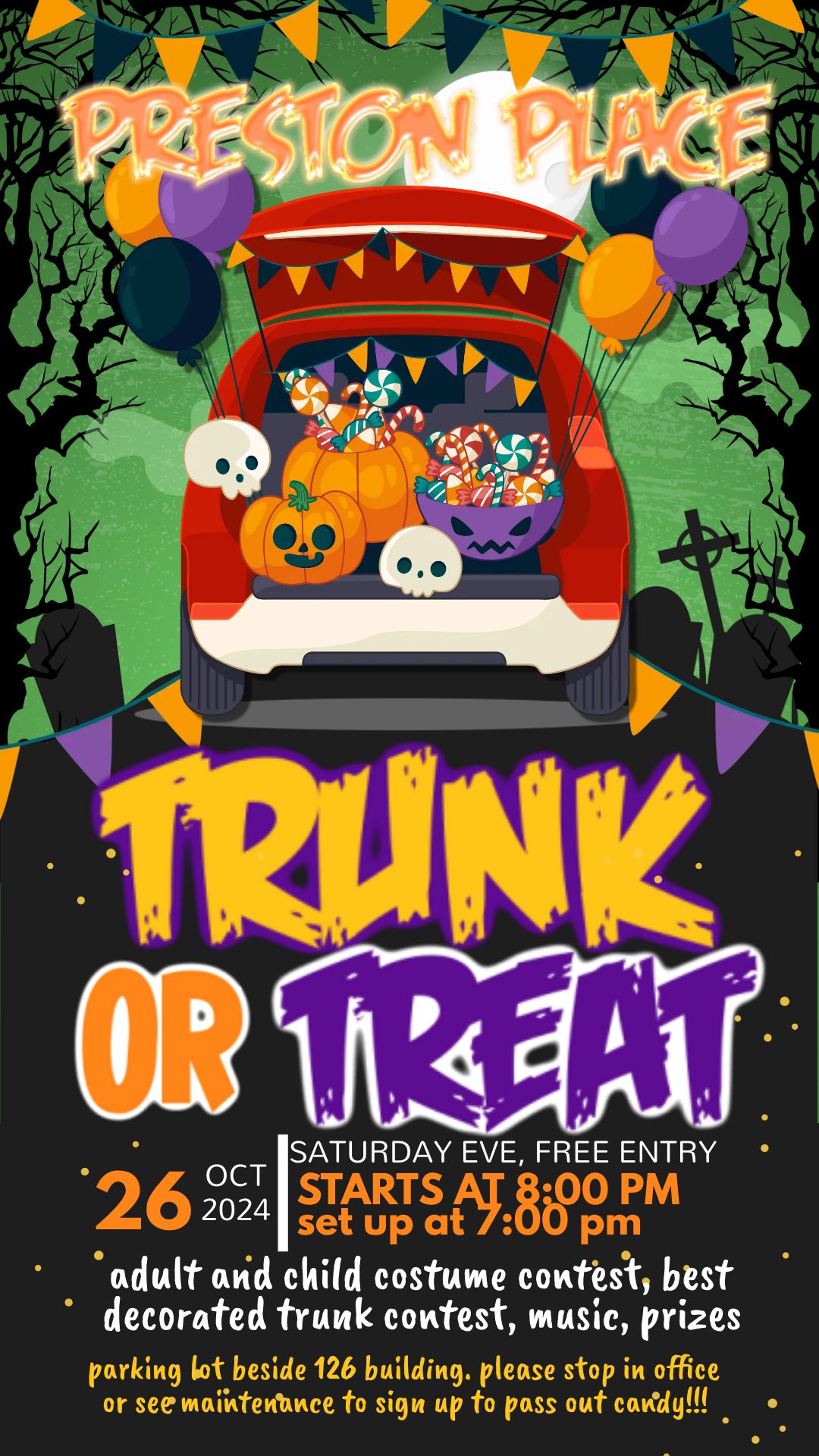 Spooktacular Community Event